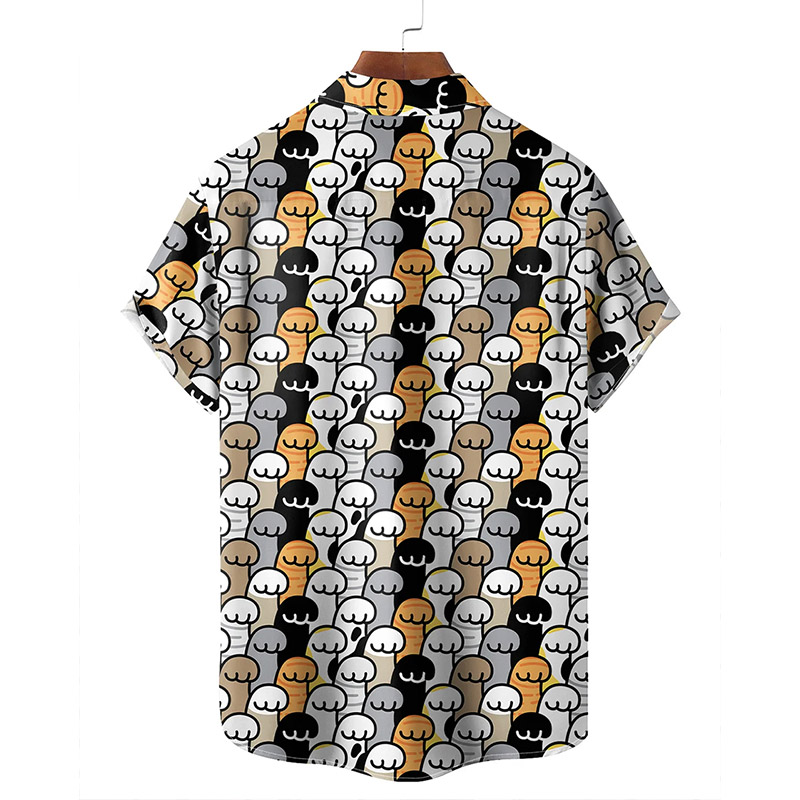 Cat Paw Hawaiian Shirt