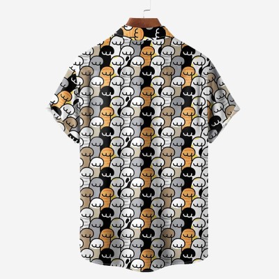 Cat Paw Hawaiian Shirt