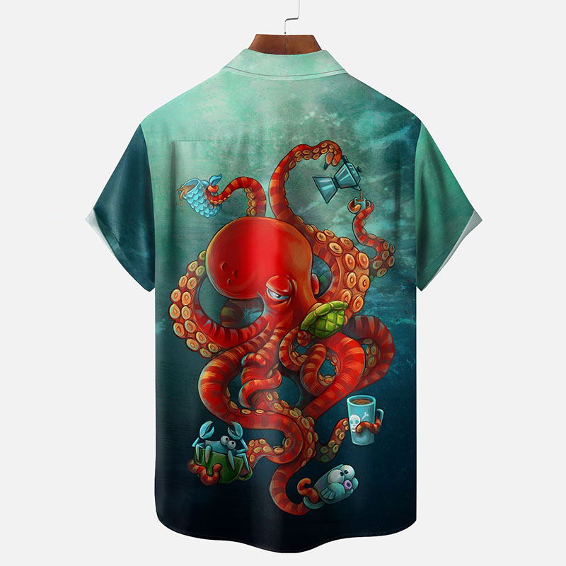 Octopus Hawaiian Shirt