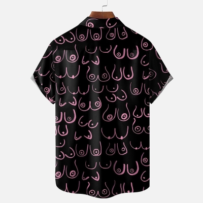 Fun Line Art Hawaiian Shirt