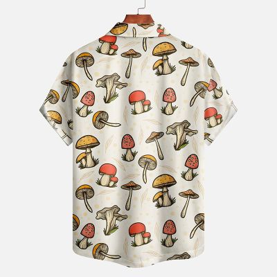 Mushroom Hawaiian Shirt