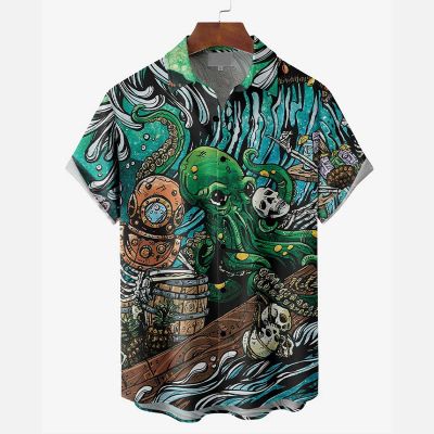Octopus Adventure Hawaiian Shirt
