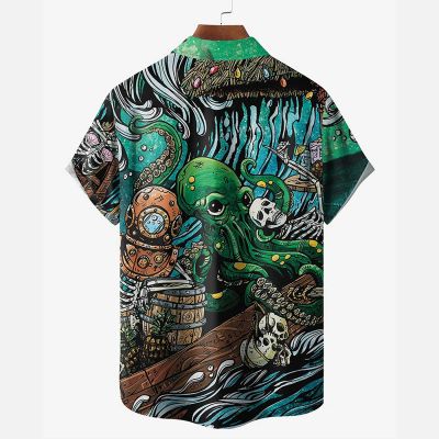 Octopus Adventure Hawaiian Shirt