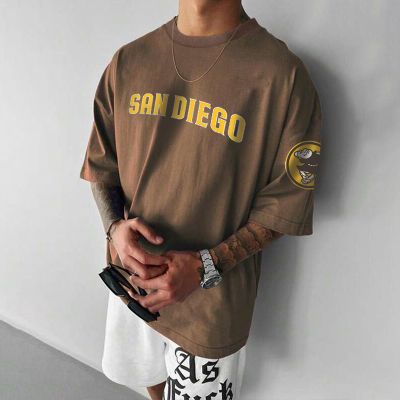 San Diego Printed Cotton T-Shirt