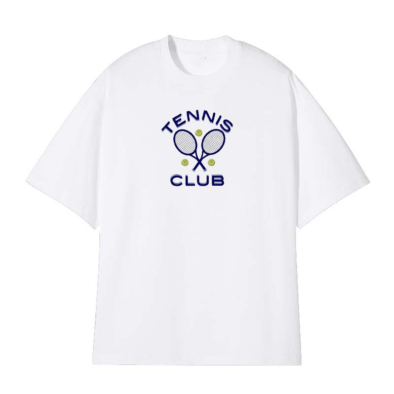 Street Tennis Club Print T-Shirt