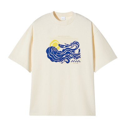 Marine Element Printed Cotton T-shirt