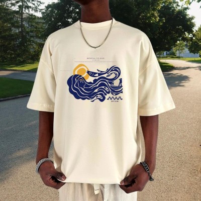 Marine Element Printed Cotton T-shirt