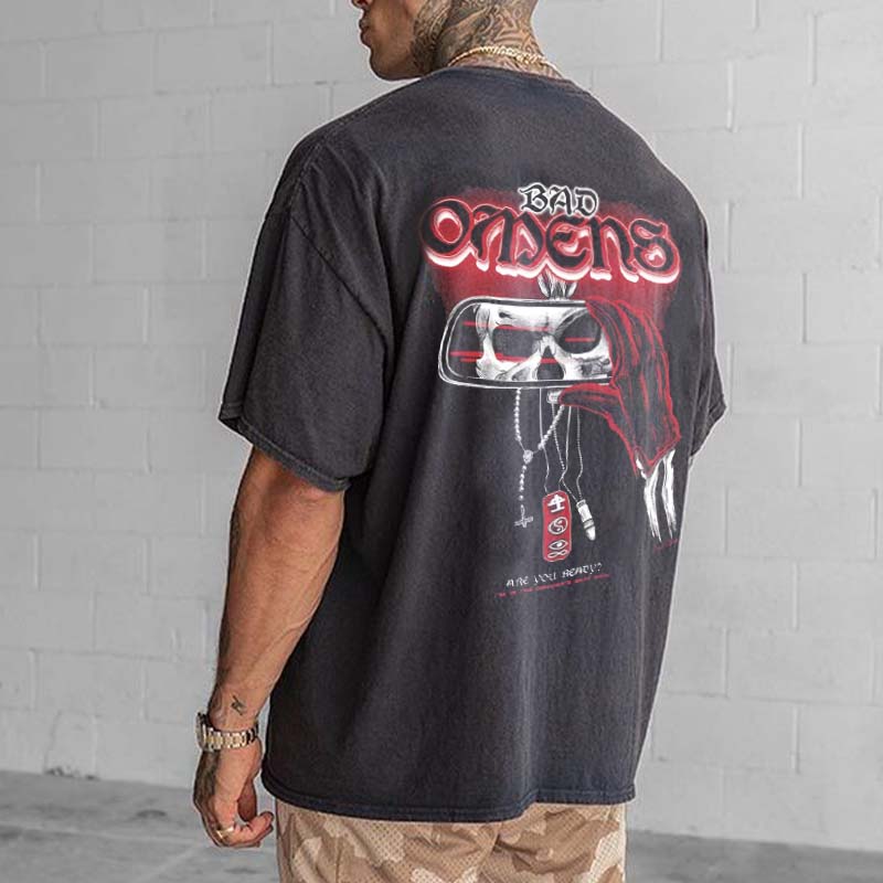 Wasteland Punk Printed T-shirt