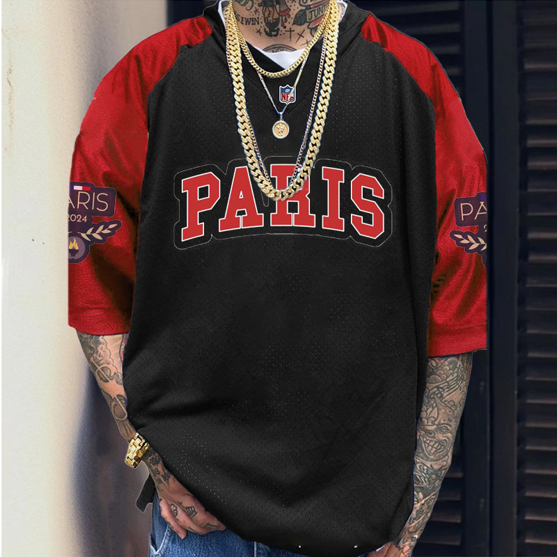 France Emblem Printed T-shirt