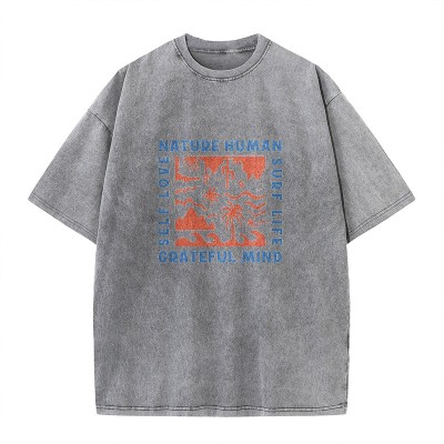 Surf Lifestyle Washed Cotton T-Shirt