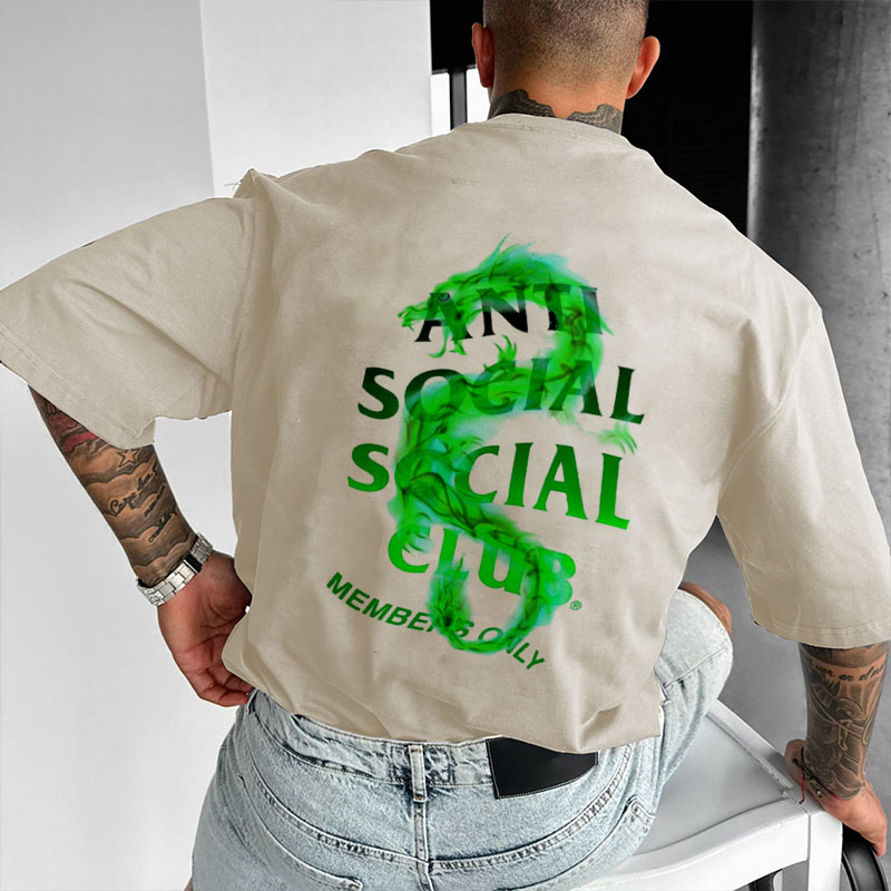 Anti Social Club Graphic Cotton T-Shirt