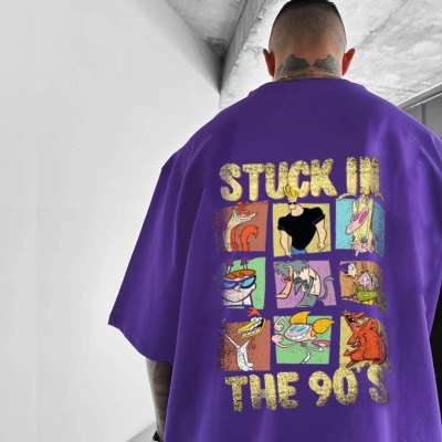 Stuck In The 90's Printed T-shirt