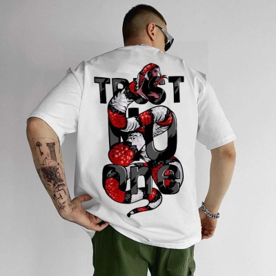 Trust No One Printed T-shirt