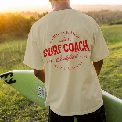 Surf Coach Printed T-shirt