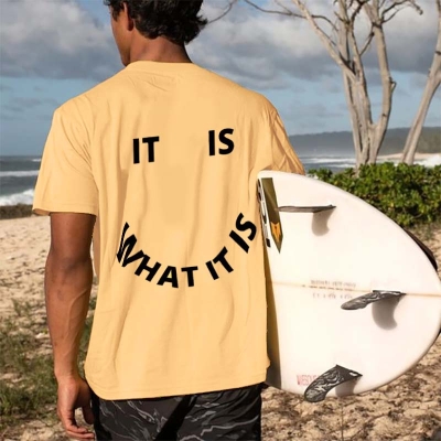 This Is What It Is Printed T-shirt