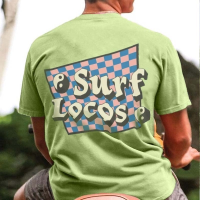 Surf Locos Graphic Print T-shirt