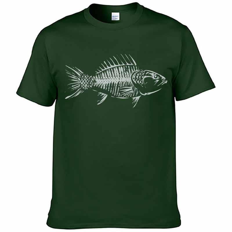 Fish Fossil Print T-shirt