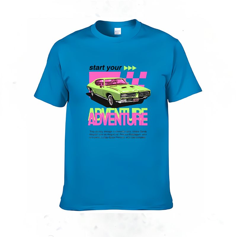 Street Racing Print T-shirt