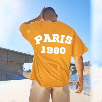 French Paris Print T-shirt