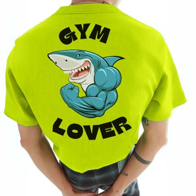 Gym Lover Printed T-Shirt