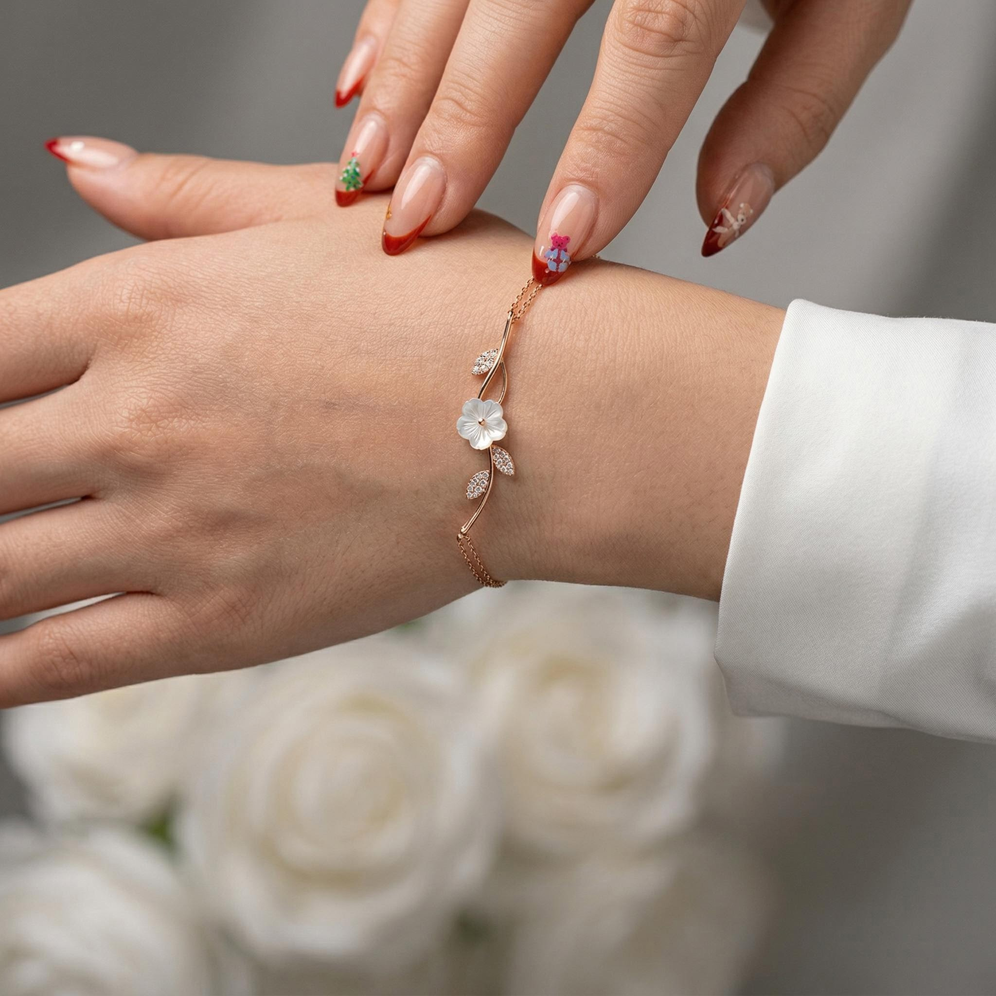 Magnolia Rose Bracelet