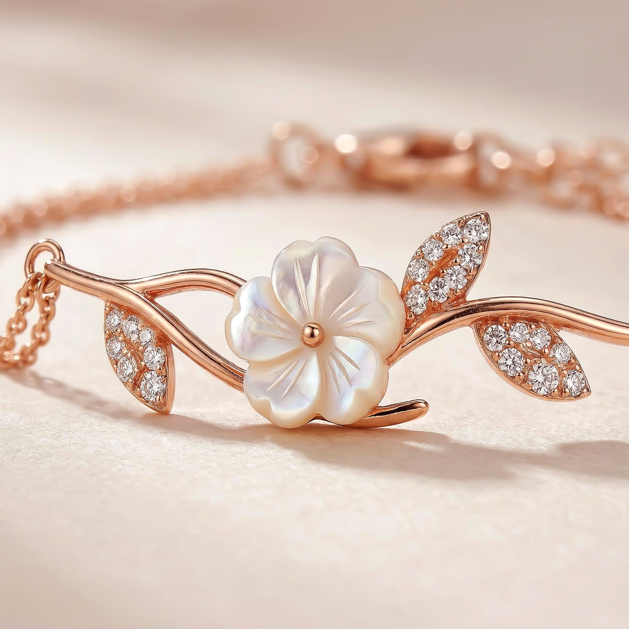 Magnolia Rose Bracelet