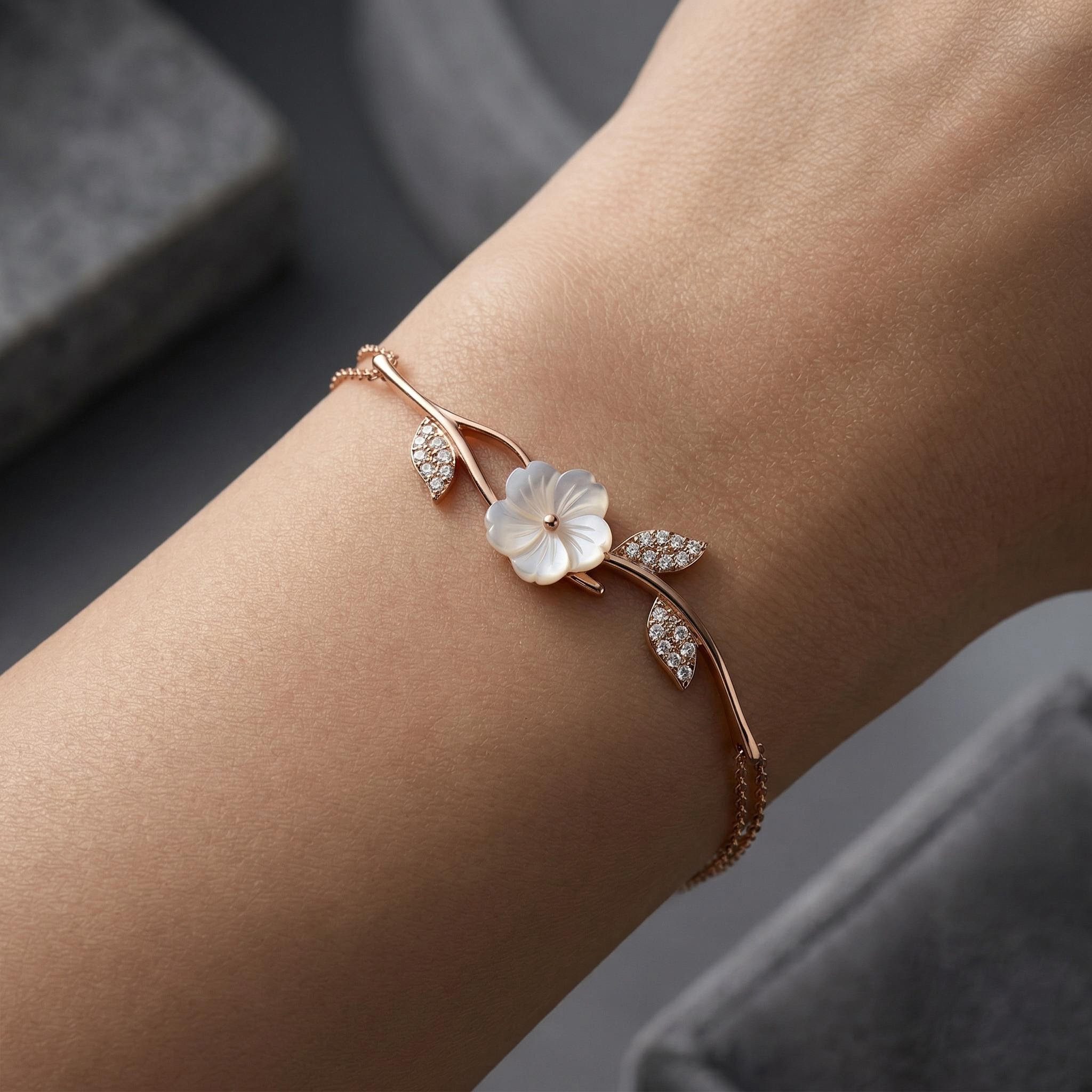 Magnolia Rose Bracelet