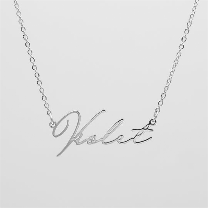 Valencia Custom Name Necklace