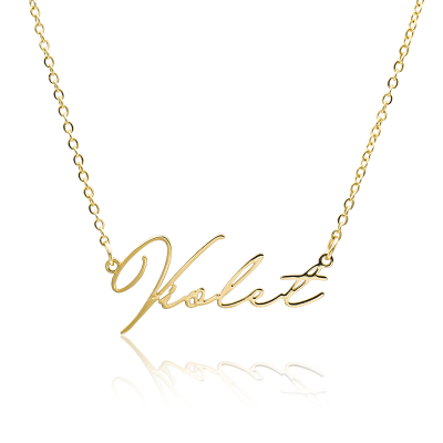 Valencia Custom Name Necklace