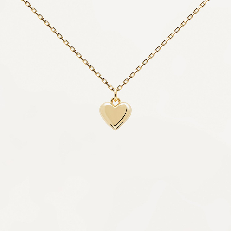Heart  Letter Pendant Necklace