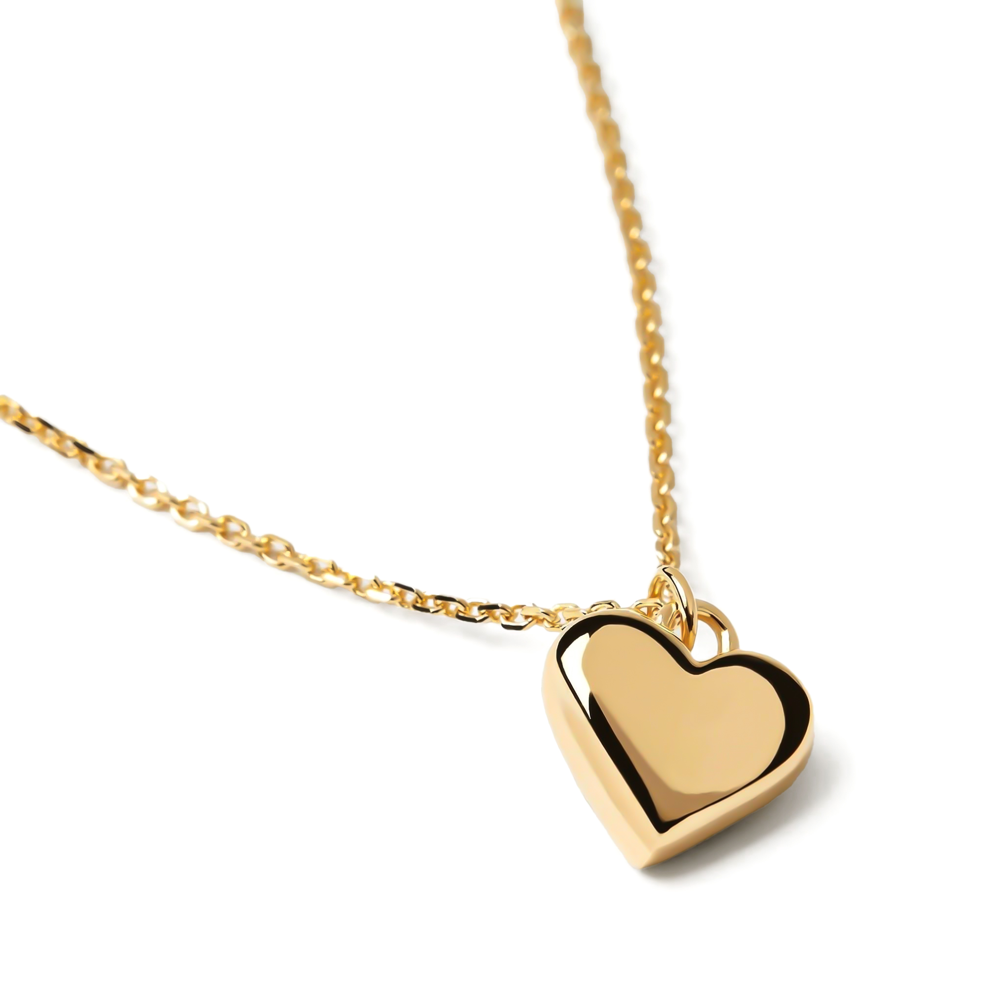 Heart  Letter Pendant Necklace