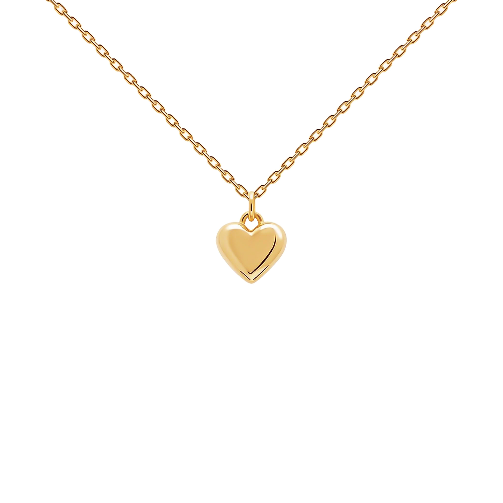 Heart  Letter Pendant Necklace