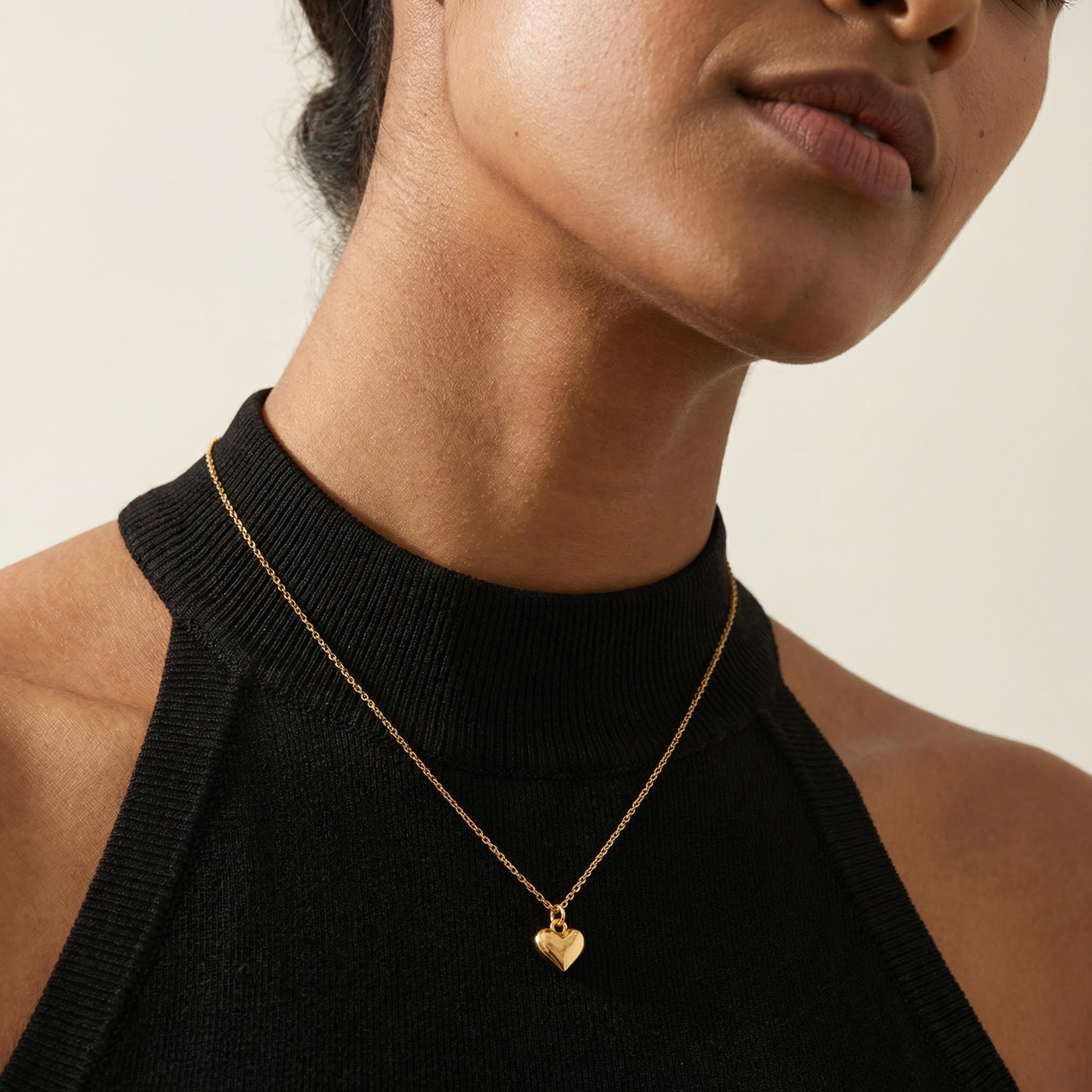 Heart  Letter Pendant Necklace