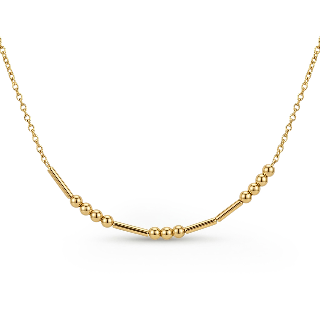 Morse Code Necklace