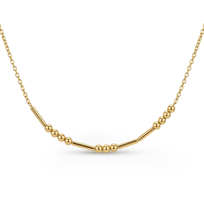Morse Code Necklace