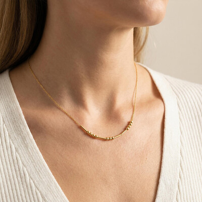 Morse Code Necklace
