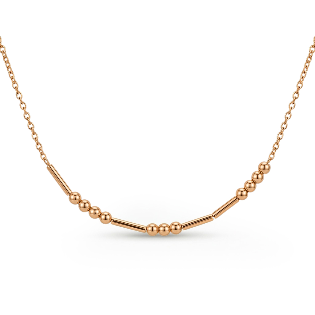 Morse Code Necklace