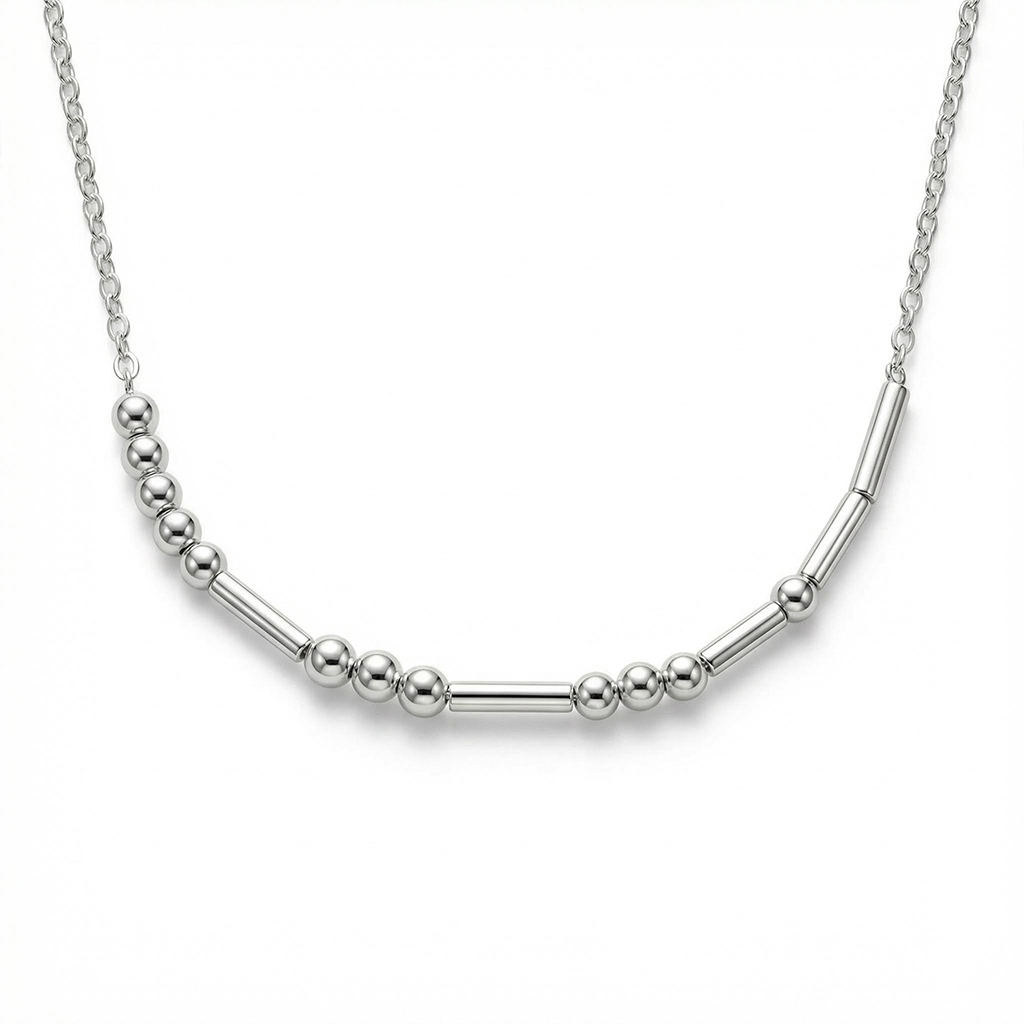 Morse Code Necklace