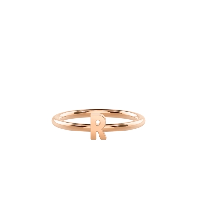 Simple Letter Ring