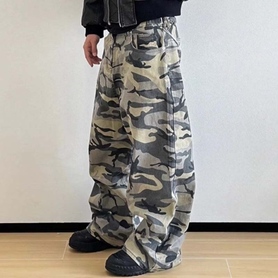 Wasteland Style Camouflage Casual Pants