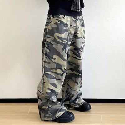 Wasteland Style Camouflage Casual Pants
