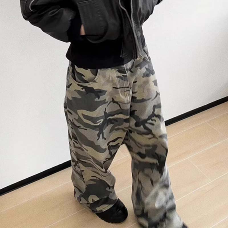 Wasteland Style Camouflage Casual Pants