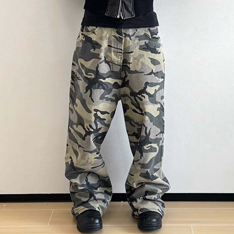 Wasteland Style Camouflage Casual Pants