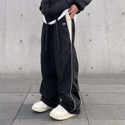 Street Striped Casual Pants