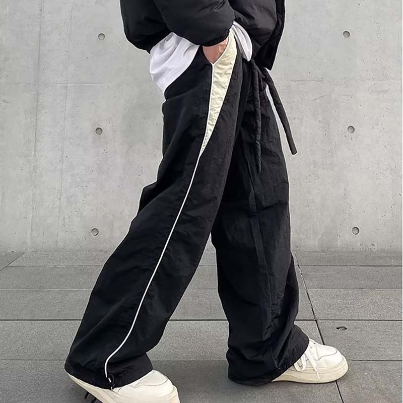 Street Striped Casual Pants