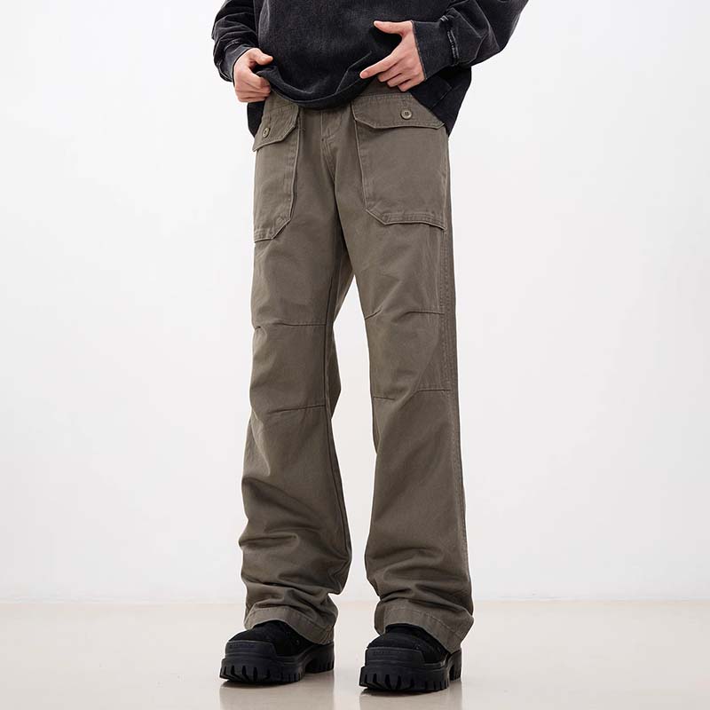 Cleanfit Vintage Pleated Casual Pants