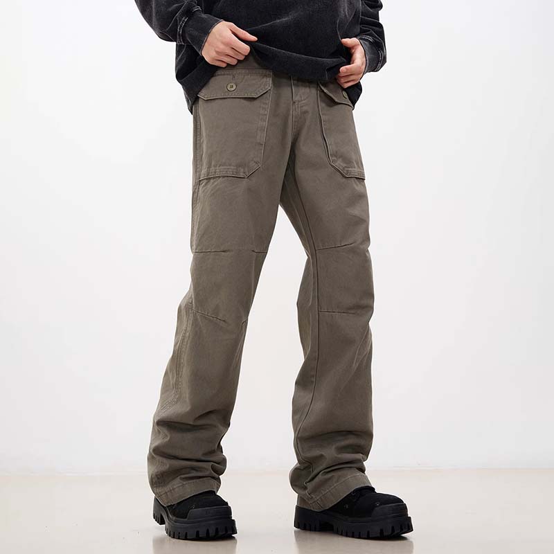 Cleanfit Vintage Pleated Casual Pants