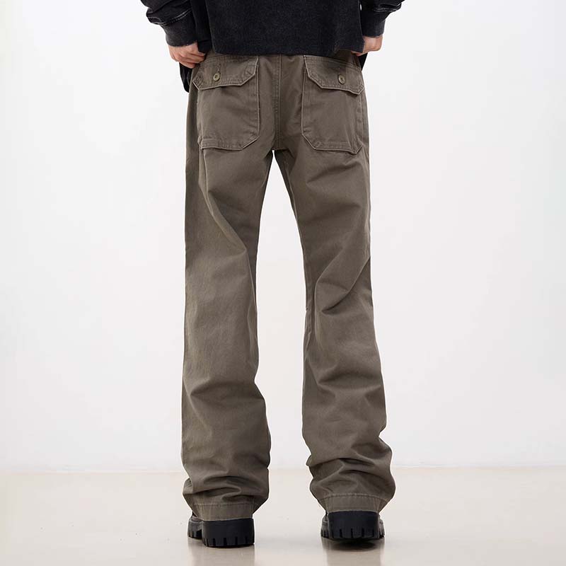 Cleanfit Vintage Pleated Casual Pants