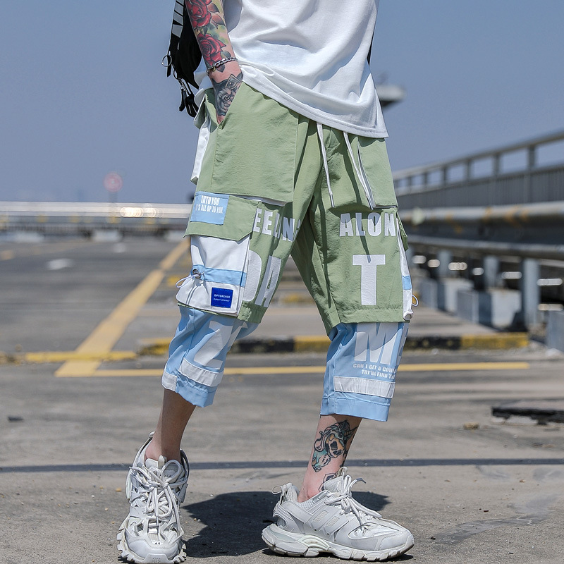 Hip Hop Functional Workwear 7/10 Pants