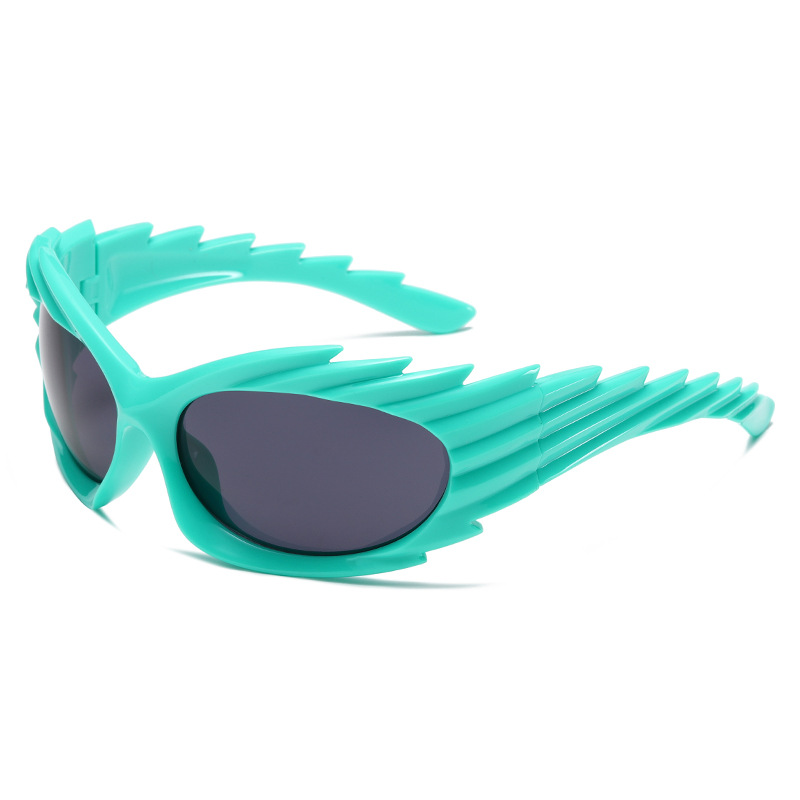 Y2K Hedgehog-shaped Trendy Cat-eye Sports Sunglasses